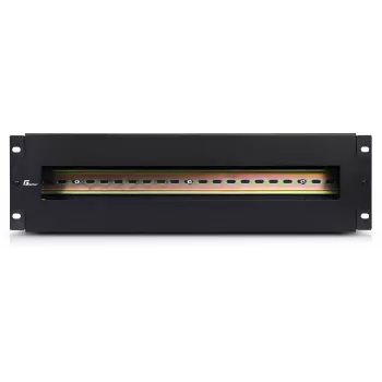 Getfort 3U 22x pannello di distribuzione Schuko 230V 16A cavo 2m nero