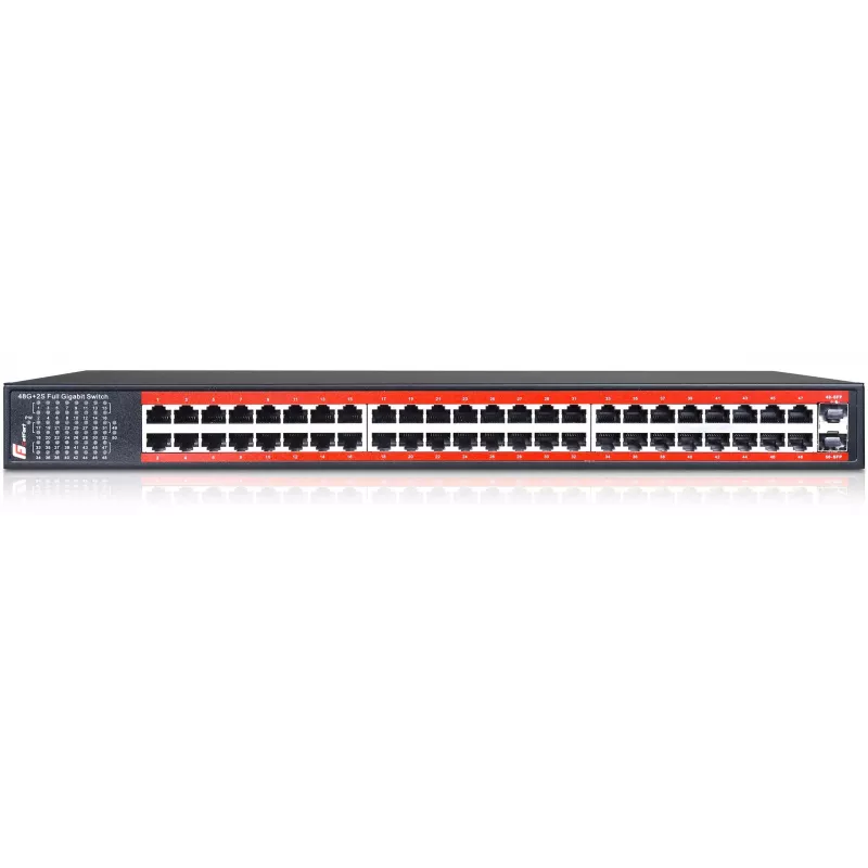 GETFORT GF-148-48G-2S switch Gigabit non gestito 48 porte con 2 slot SFP