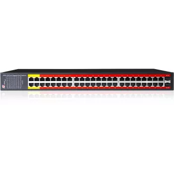 GETFORT GF-148-48PG-2S-800 switch PoE+ gestito 48 porte Gigabit + 2 SFP 800W