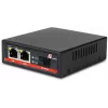 GETFORT GF-102-2PG-S-65 convertitore media PoE+ 2 porte Gigabit Ethernet SFP RJ-45 1000Mbps
