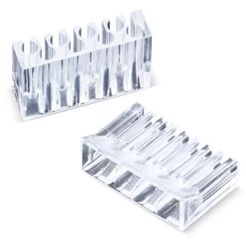 GETFORT connettore RJ45 Cat.6A schermato con guida filo, 8P8C, 100 pezzi