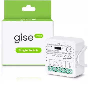 GISE modulo relè singolo senza potenziale Smart WiFi Tuya GSS-WF-DR