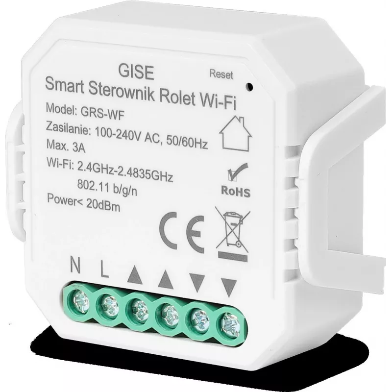 GISE modulo smart per tapparelle WiFi GEN 2 Tuya GRS-WF