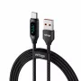 Cavo USB-A a USB-C Voltage PowerDisplay 66W 100cm nero