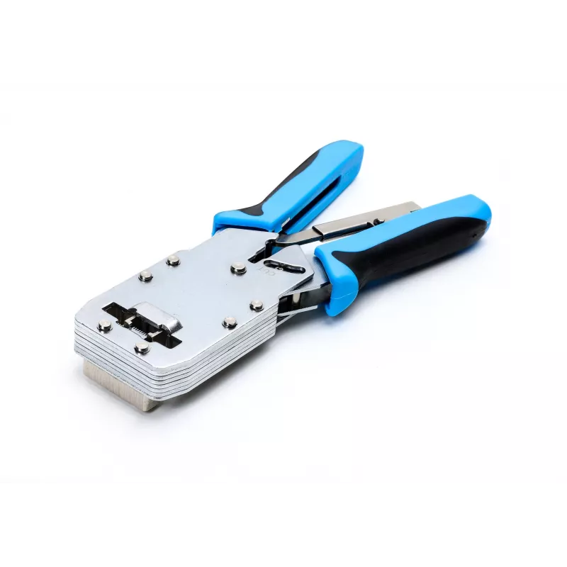 Getfort pinza crimpatrice RJ45 8P+6P+4P+AMP Cat.6 con controllo di pressione