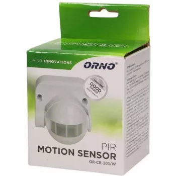 ORNO OR-CR-201/W rilevatore di movimento PIR bianco