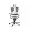 UNIQUE Wau 2 NW41 sedia da ufficio ergonomica, color carbone/rete bianca