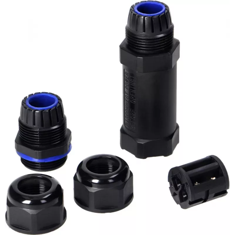 ORNO connettore lineare per cavi IP68 M25 3x6mm² 450V/30A OR-AE-13603