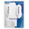 ORNO OR-GB-448 kit radiocomando per luce con 2 telecomandi