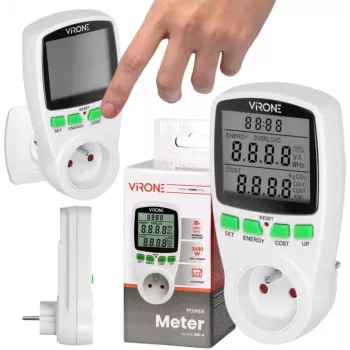 VIRONE EM-4 wattmetro monofase e calcolatore di energia