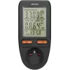 ORNO OR-WAT-435/B misuratore di costi energetici e consumi elettrici, 230V, 16A, display LCD, nero