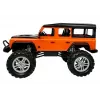 Double E auto radiocomandata Land Rover Defender R/C arancione 1:14