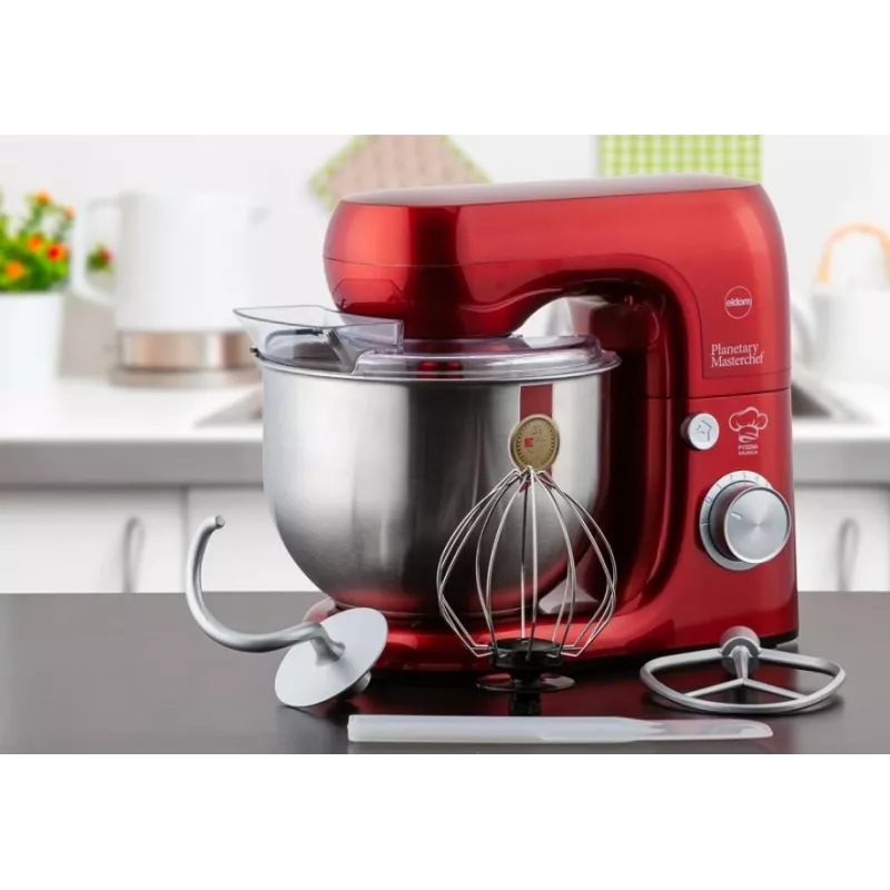 Eldom WRK1250 Chef impastatrice planetaria da cucina, 800 W, ciotola da 5 L, 8 velocità