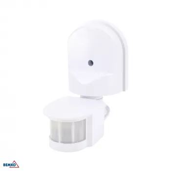 BEMKO sensore di movimento PIR 1200W 180° bianco