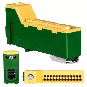 PAWBOL Morsetto a innesto LZB E.4136ŻZ giallo-verde