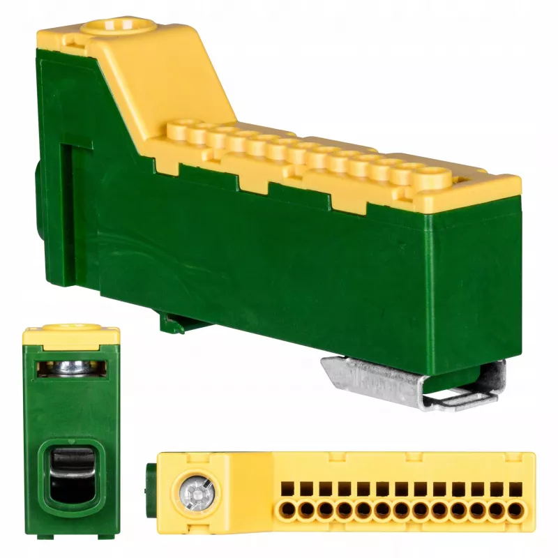 PAWBOL Morsetto a innesto LZB E.4136ŻZ giallo-verde