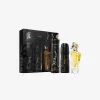 Lattafa Maahir Black Edition Eau de Parfum Set regalo - 100ml EDP Spray + 200ml profumo spray + 300ml deodorante per ambiente