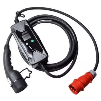 ELOAD TIE-EV16-P3-GEN2 caricabatterie EV trifase 11kW con controllo remoto, Type 2, cavo 5m, IP54