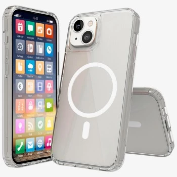SCREENOR Bumper iPhone 15 Plus MagSafe trasparente