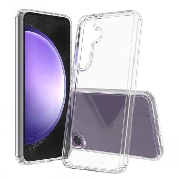 SCREENOR Bumper Case per Samsung Galaxy S24 FE, trasparente