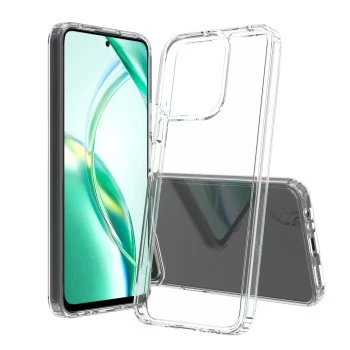 SCREENOR Bumper Case per Honor 200 Smart, TPU trasparente