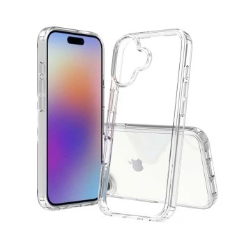 SCREENOR cover bumper per iPhone 17, trasparente