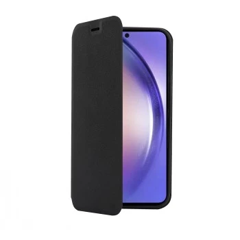 SCREENOR CLEVER Custodia a portafoglio nero per Galaxy A54 5G