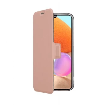 SCREENOR CLEVER Custodia a portafoglio rosa per Samsung A27