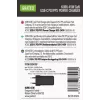 GRATEQ KURU GaN USB-C PD/PPS 45W caricabatterie da parete nero