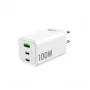 GRATEQ HALTI GaN PD/PPS 2xUSB-C/1xUSB-A 100W caricabatterie da parete nero