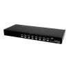 StarTech.com switch KVM DVI USB 8 porte 1U - switch DVI-I / USB-B 8 vie per montaggio a rack