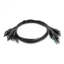 StarTech.com SK2DPMMKVM06-TAA cavo KVM DisplayPort doppio, USB 2.0, audio da 3,5 mm, 1,8 m