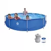 AVENLI piscina con struttura rotonda 366x76 cm set