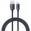 Baseus Crystal Shine Cavo USB-A a USB-C 1,2m 100W 6A QC 3.0 Nylon intrecciato nero