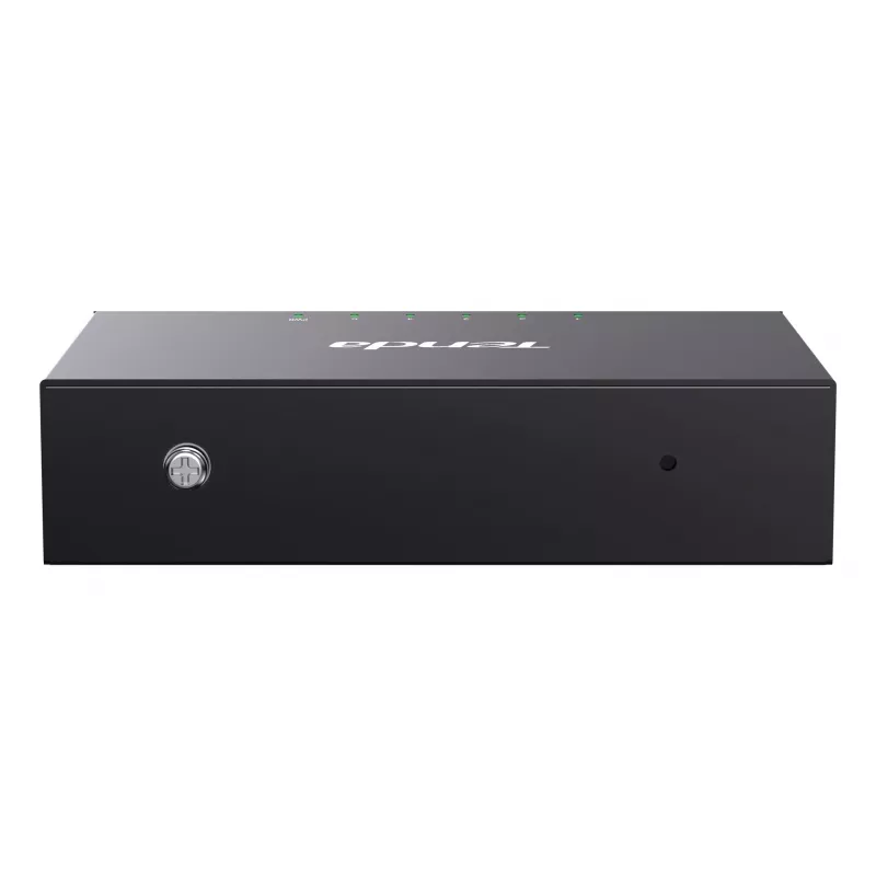 Tenda TEG1005M Switch Gigabit Ethernet 5 porte desktop plastica fanless