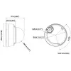 Hikvision DS-2CD2143G2-LI(2.8mm) PL Telecamera IP dome AcuSense 4MP con obiettivo 2,8 mm, luce bianca e IR