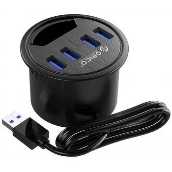 ORICO Hub USB 3.0 4 porte USB-A 5Gbps Nero