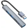 ORICO Hub USB 3.0 4 porte USB-A, 5Gbps, Nero