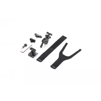 DJI Osmo Action Kit ciclismo su strada (fascia pettorale, supporto manubrio, supporti adesivi) - Nero