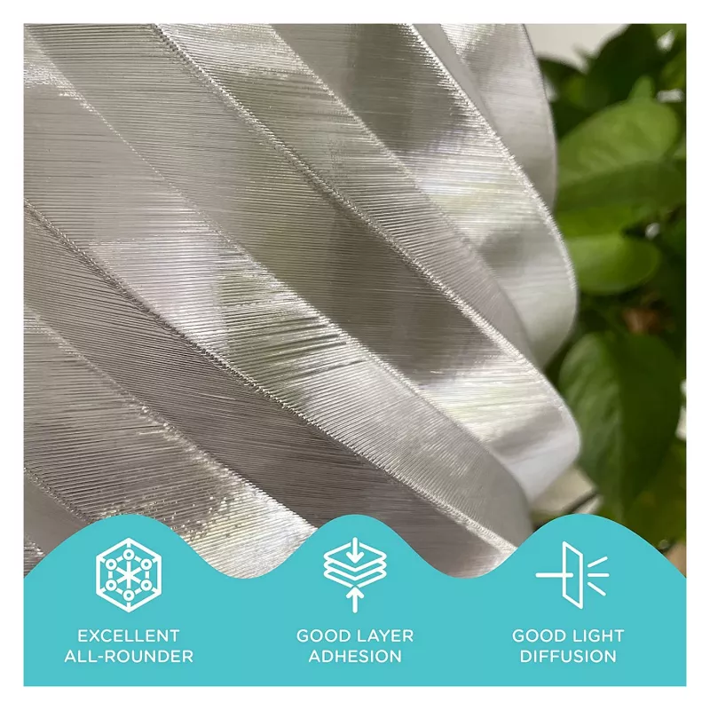POLMASK PETG filamento per stampante 3D 1,75mm trasparente 1kg