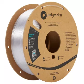 POLMASK PETG filamento per stampante 3D 1,75mm trasparente 1kg