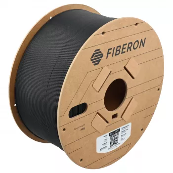 Polymaker Fiberon PA12-CF10 filamento per stampante 3D, 1,75 mm, 3 kg, nero (FG04002)