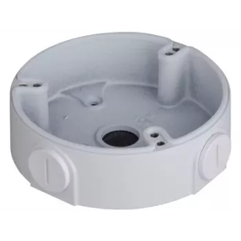 Dahua PFA136 supporto di montaggio con scatola di derivazione per telecamere Dome, bianco, IP66