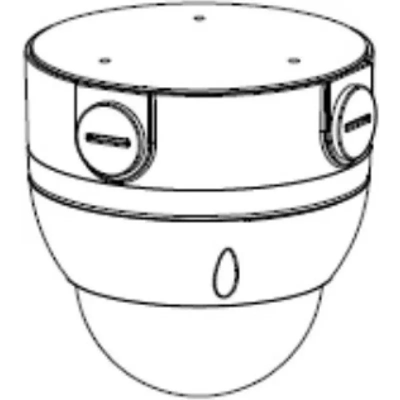 Dahua PFA136 supporto di montaggio con scatola di derivazione per telecamere Dome, bianco, IP66