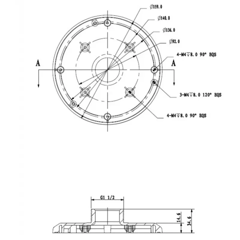 DAHUA PFA101 adattatore