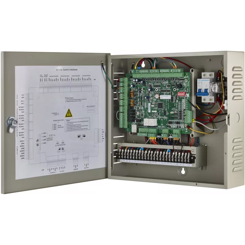 Hikvision DS-K2602T controller di accesso, 2 porte, TCP/IP, RS-485, Wiegand