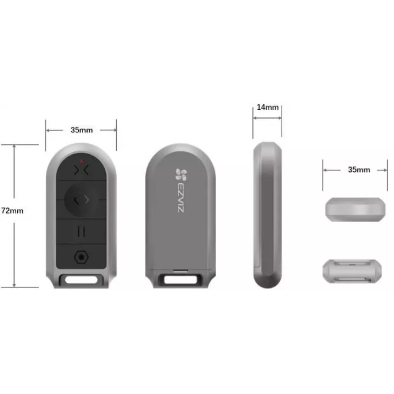 EZVIZ HGT2-R100-S telecomando per automazioni cancelli, a due canali