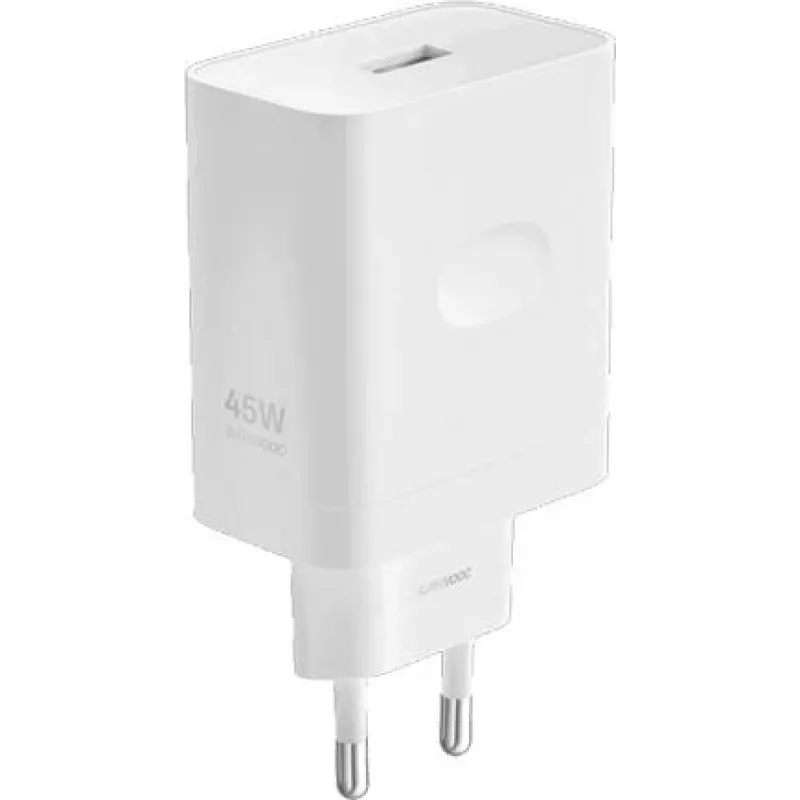 Caricatore da parete Realme 45W SuperVOOC USB-A, bianco