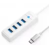 ORICO PW4U-C3-015-WH-EP hub USB-C 4x USB-A 3.2 Gen 1 bianco