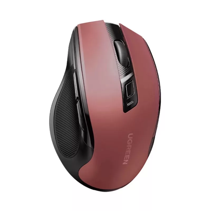 UGREEN MU006 mouse ottico wireless 2.4GHz / Bluetooth 5.0 4000 DPI - rosso